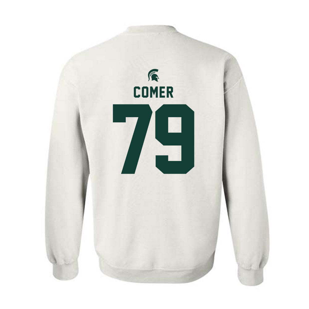 Michigan State - NCAA Football : Tristan Comer - Classic Shersey Crewneck Sweatshirt-1
