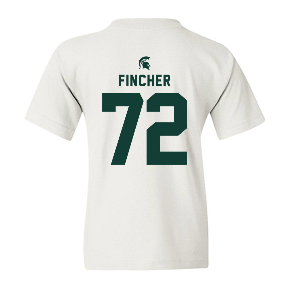 Michigan State - NCAA Football : Dallas Fincher - Classic Shersey Youth T-Shirt-1