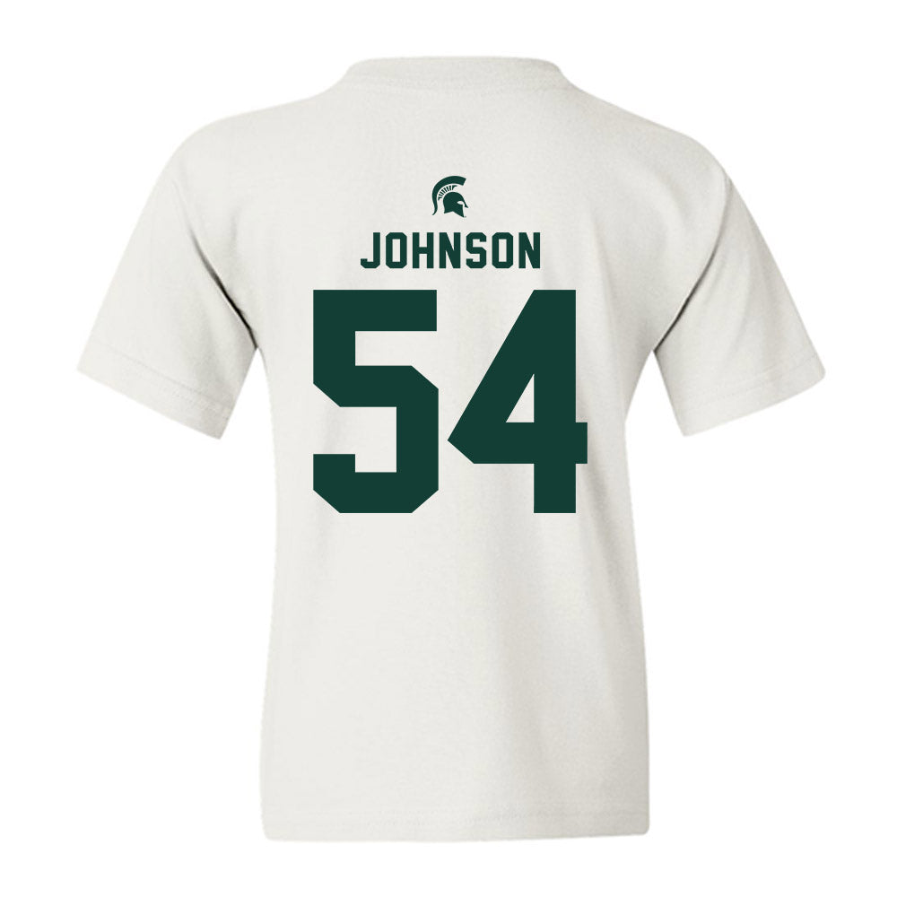 Michigan State - NCAA Football : Antonio Johnson - Classic Shersey Youth T-Shirt-1