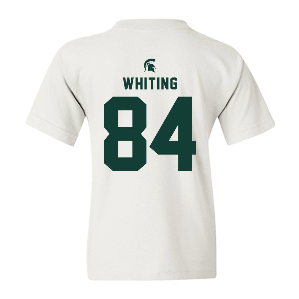 Michigan State - NCAA Football : Eddie Whiting - Classic Shersey Youth T-Shirt-1