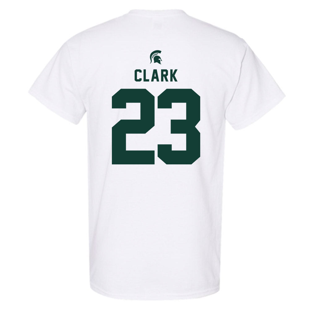 Michigan State - NCAA Men's Ice Hockey : Jimmy Clark - Classic Shersey T-Shirt-1