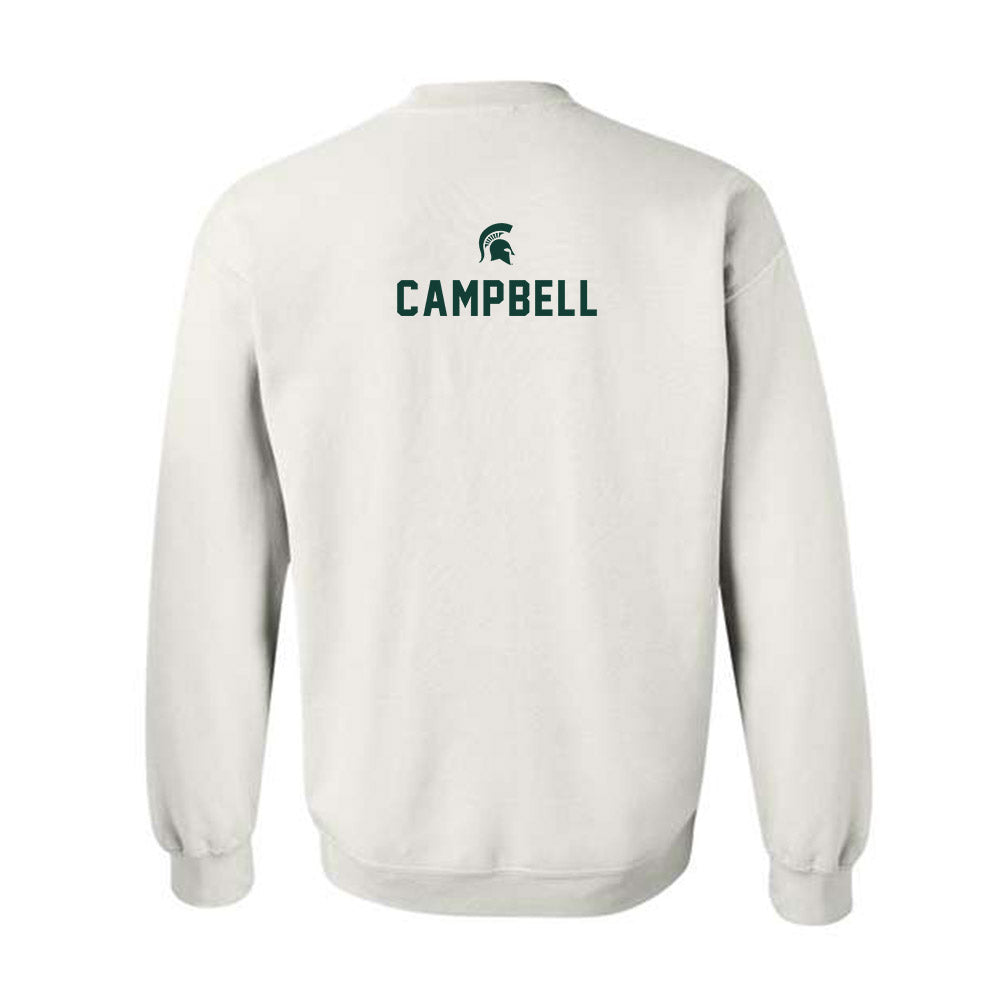Michigan State - NCAA Football : Collin Campbell - Classic Shersey Crewneck Sweatshirt-1