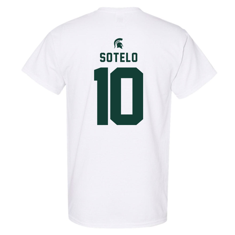 Michigan State - NCAA Women's Basketball : Ines Sotelo - Classic Shersey T-Shirt-1