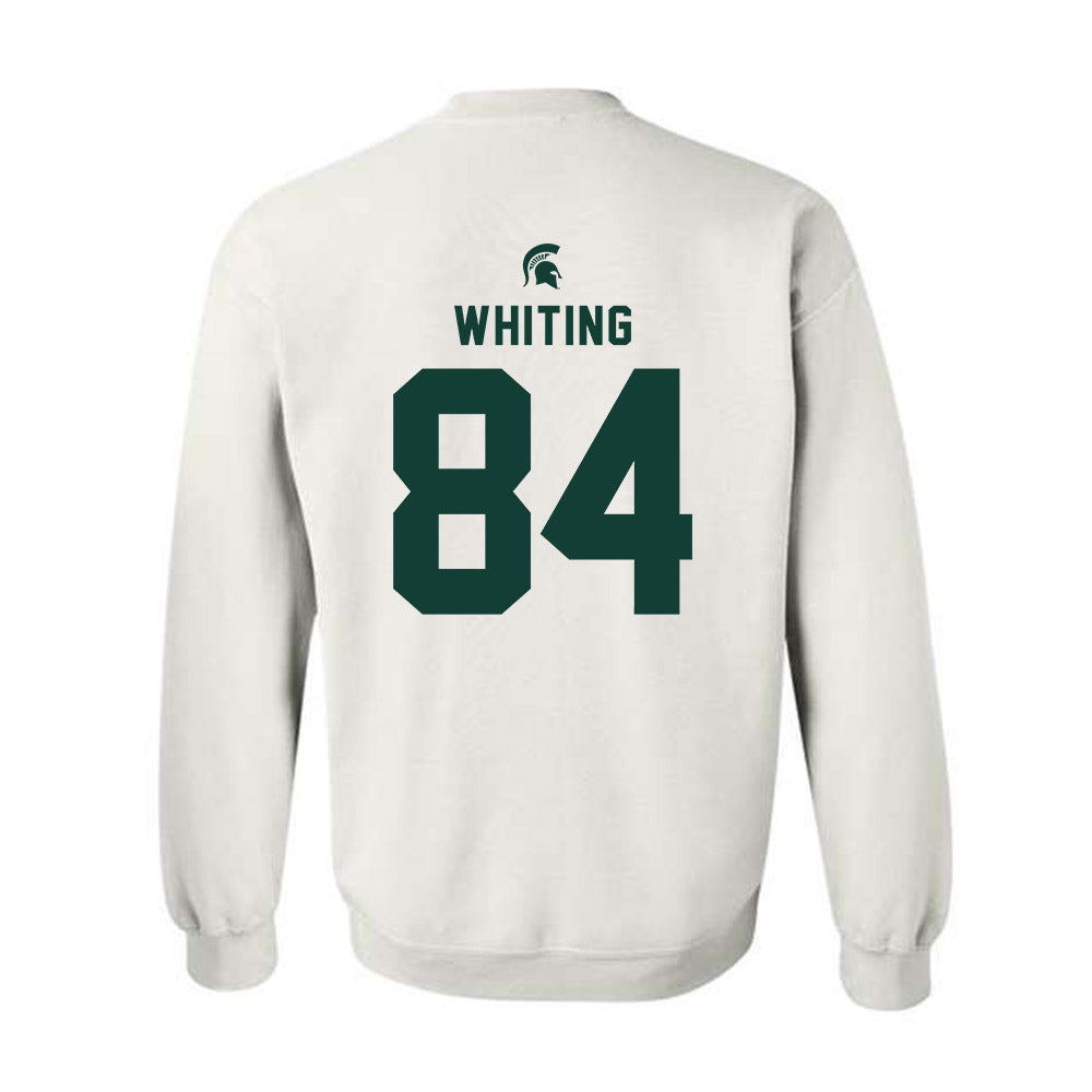 Michigan State - NCAA Football : Eddie Whiting - Classic Shersey Crewneck Sweatshirt-1