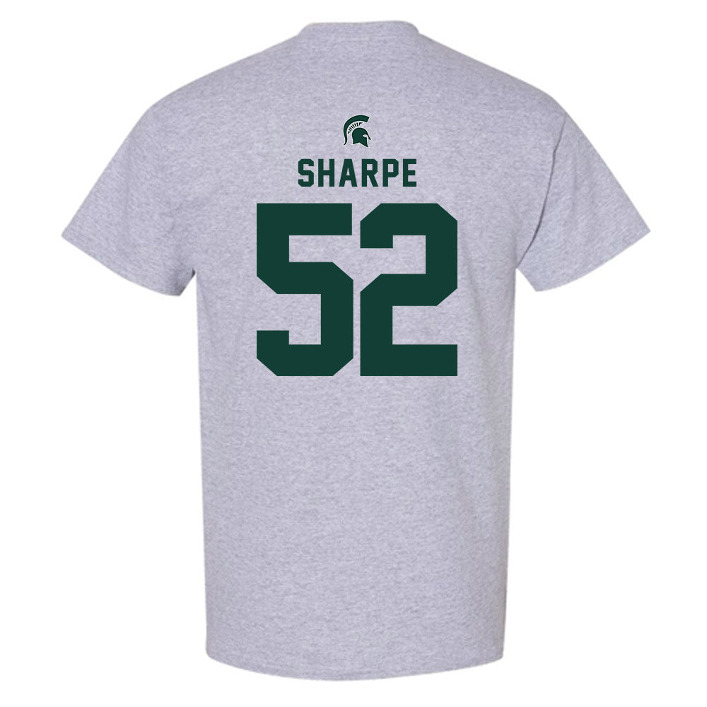 Michigan State - NCAA Football : Nickolus Sharpe - Generic Shersey T-Shirt-1