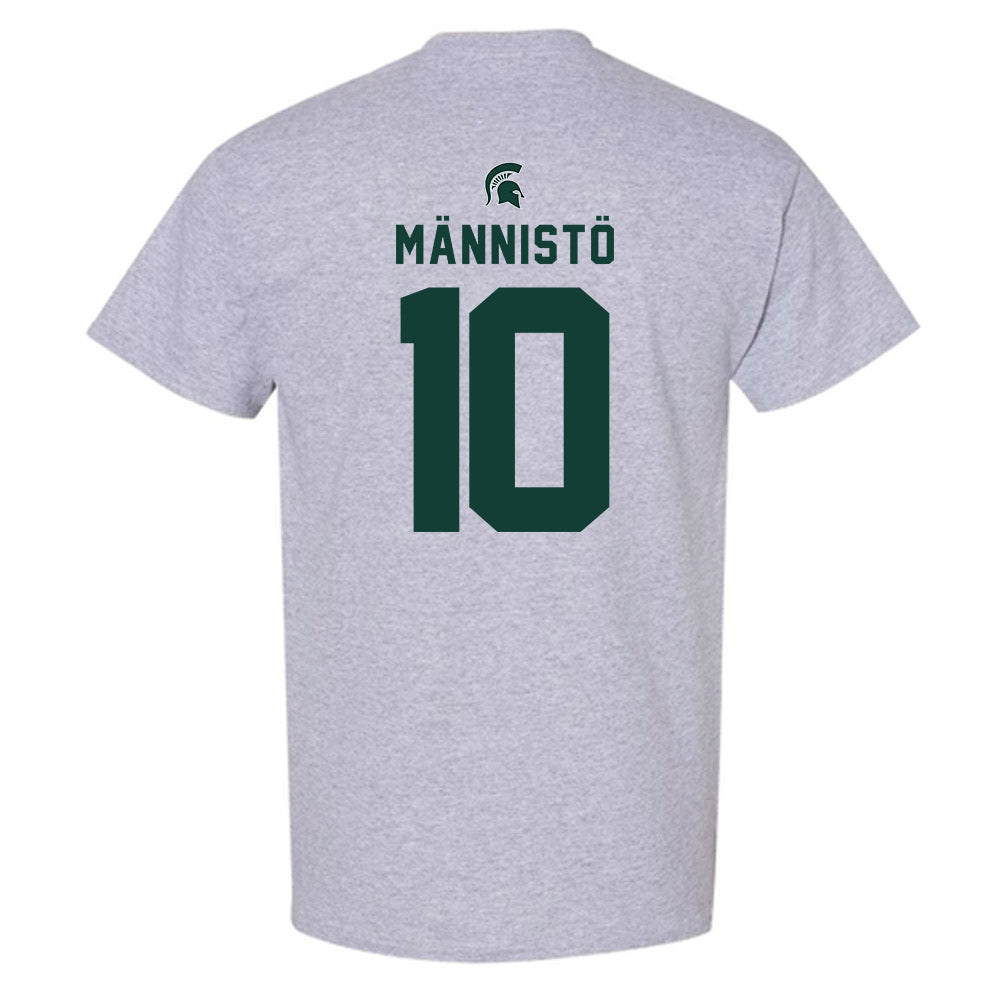 Michigan State - NCAA Men's Ice Hockey : Tommi Männistö - Generic Shersey T-Shirt-1