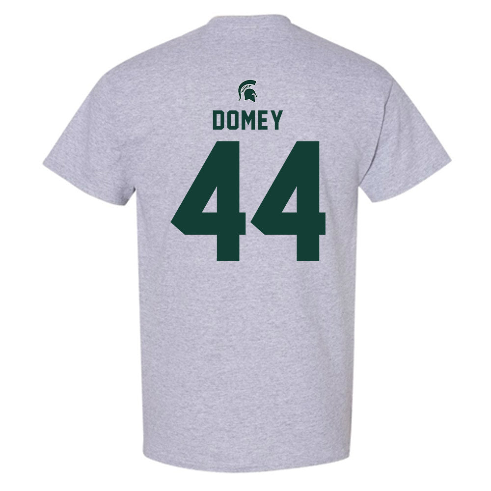 Michigan State - NCAA Baseball : Isaiah Domey - Generic Shersey T-Shirt-1