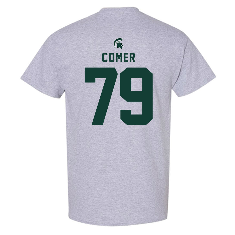 Michigan State - NCAA Football : Tristan Comer - Generic Shersey T-Shirt-1