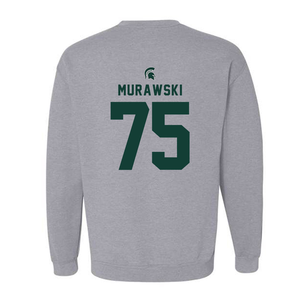 Michigan State - NCAA Football : Benjamin Murawski - Generic Shersey Crewneck Sweatshirt-1