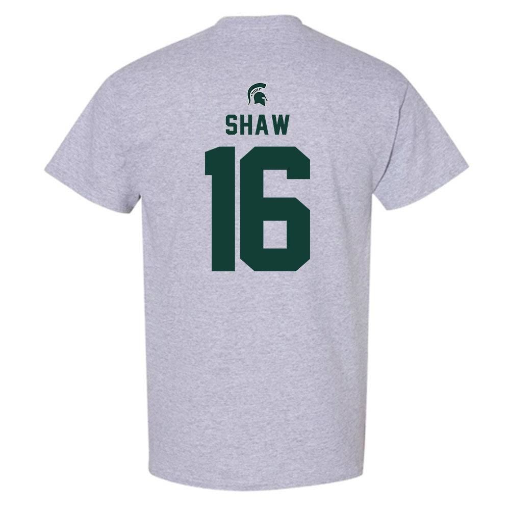 Michigan State - NCAA Football : Adam Shaw - Generic Shersey T-Shirt-1