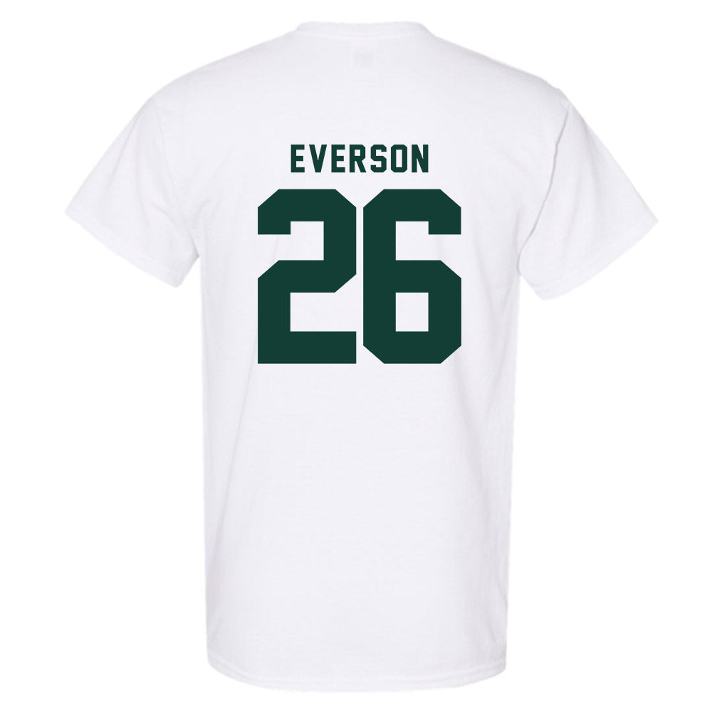 Michigan State - NCAA Baseball : Andrew Everson - Generic Shersey T-Shirt-1