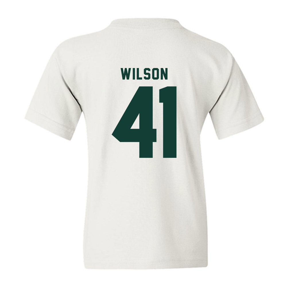 Michigan State - NCAA Football : Jaxson Wilson - Generic Shersey Youth T-Shirt-1