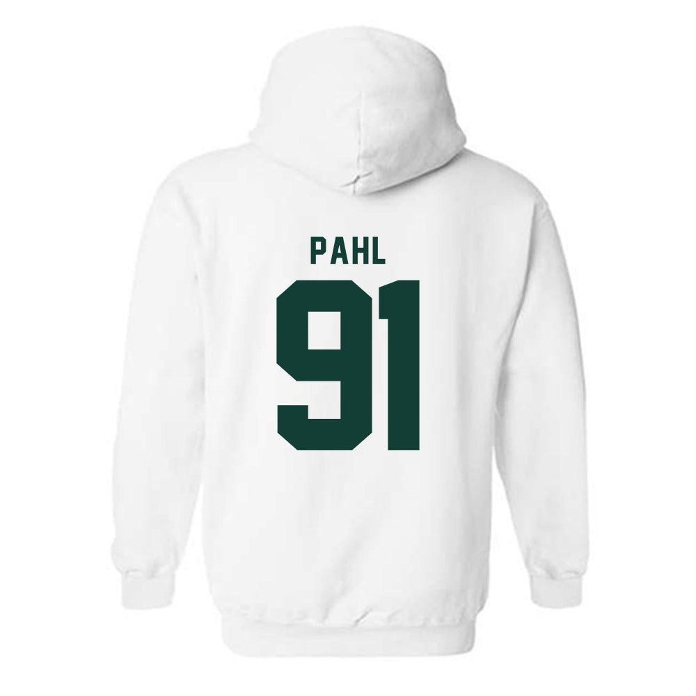 Michigan State - NCAA Football : Jackson Pahl - Generic Shersey Hooded Sweatshirt-1
