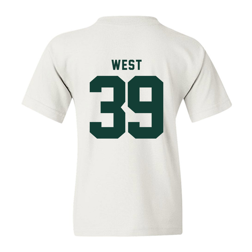 Michigan State - NCAA Football : Elisha West - Generic Shersey Youth T-Shirt-1