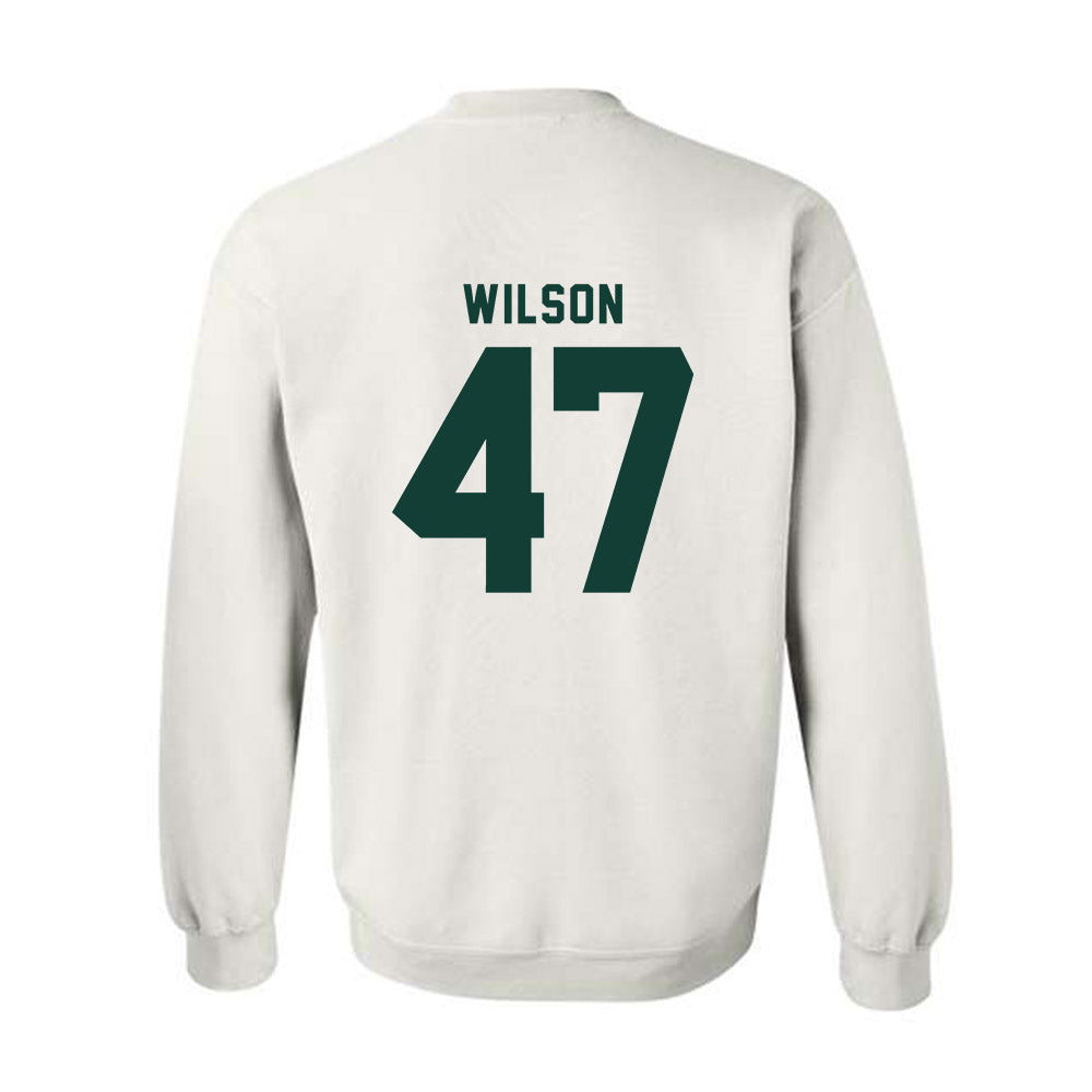 Michigan State - NCAA Football : Jaxson Wilson - Generic Shersey Crewneck Sweatshirt-1