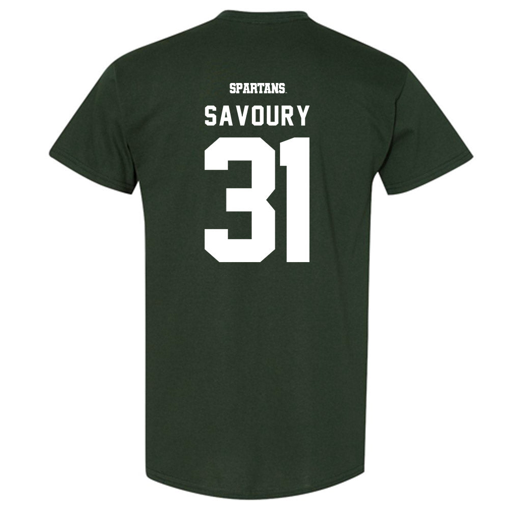 Michigan State - NCAA Football : Jayden Savoury - Classic Shersey T-Shirt-1