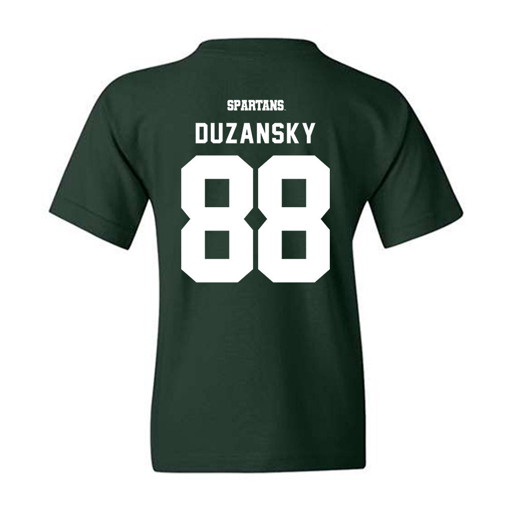 Michigan State - NCAA Football : Nick Duzansky - Classic Shersey Youth T-Shirt-1