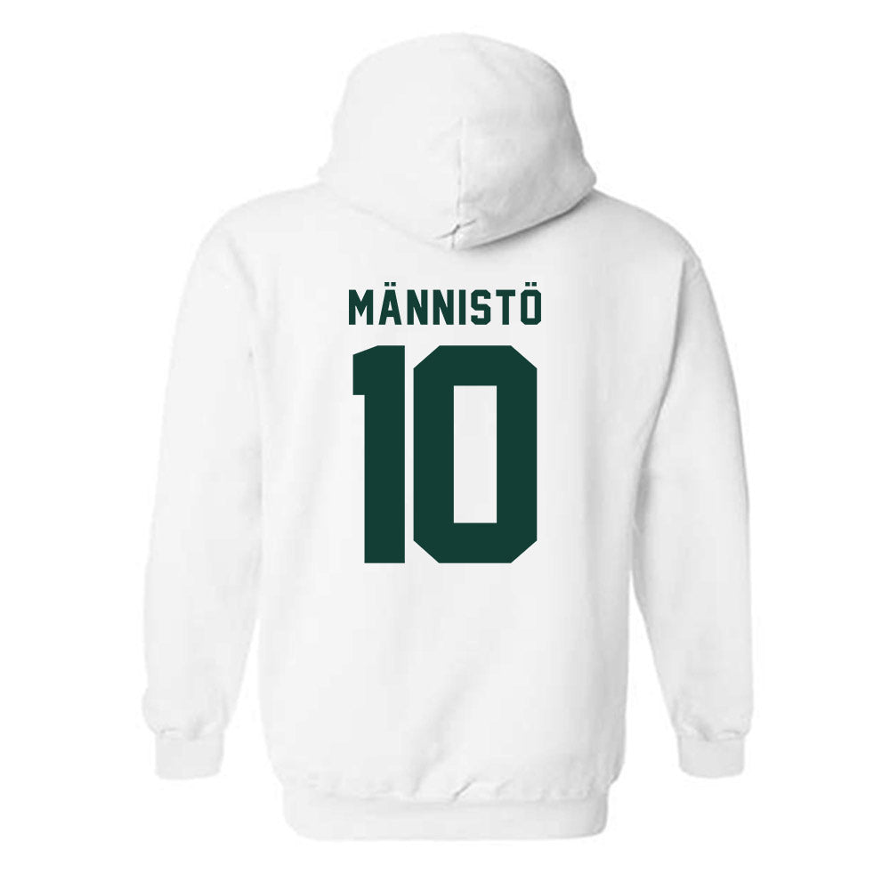 Michigan State - NCAA Men's Ice Hockey : Tommi Männistö - Classic Shersey Hooded Sweatshirt-1