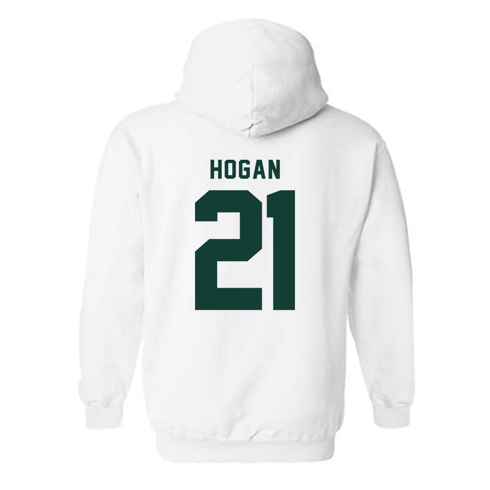 Michigan State - NCAA Men's Soccer : Thatcher Hogan - Classic Shersey Hooded Sweatshirt-1