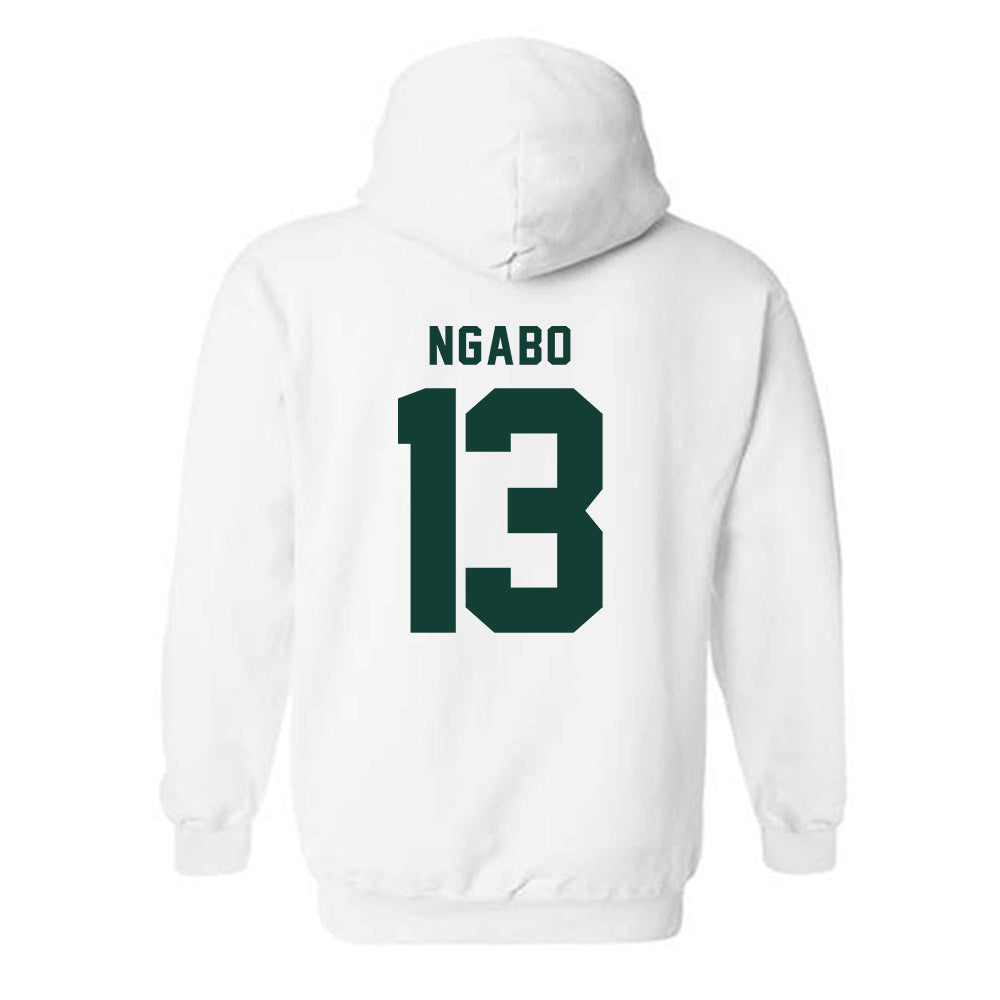 Michigan State - NCAA Men's Soccer : Innocent Ngabo - Classic Shersey Hooded Sweatshirt-1