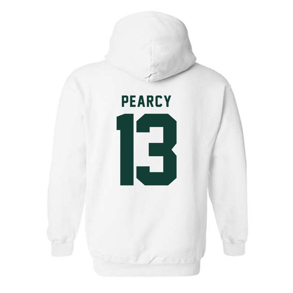 Michigan State - NCAA Women's Soccer : LJ Pearcy - Classic Shersey Hooded Sweatshirt-1