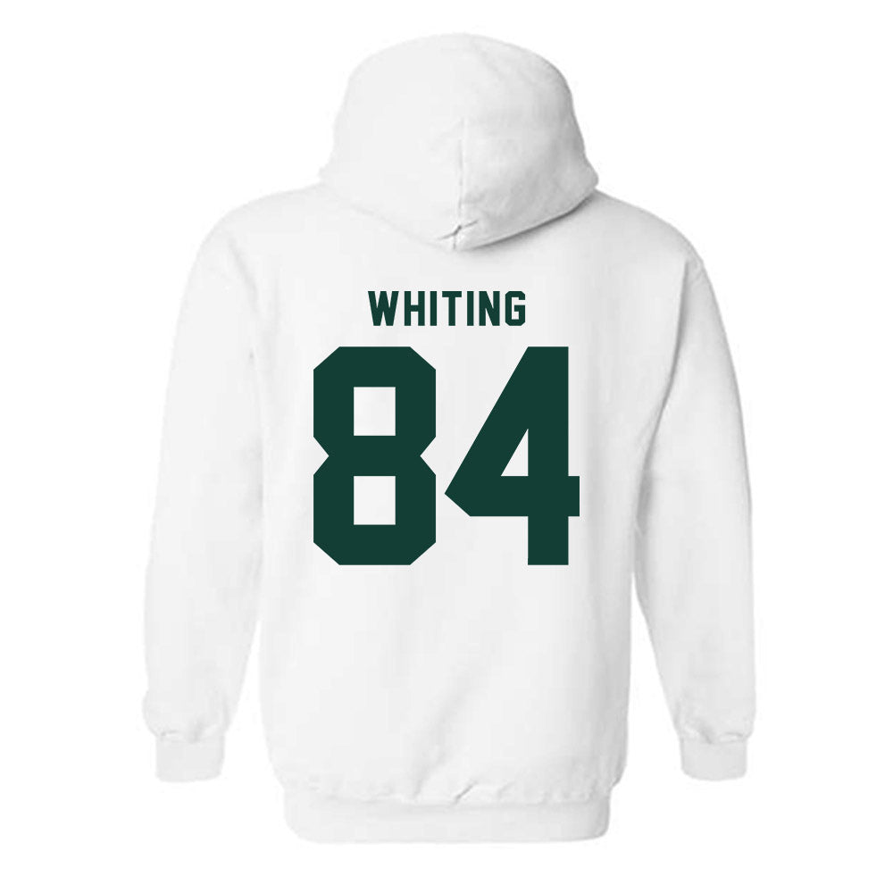 Michigan State - NCAA Football : Eddie Whiting - Classic Shersey Hooded Sweatshirt-1