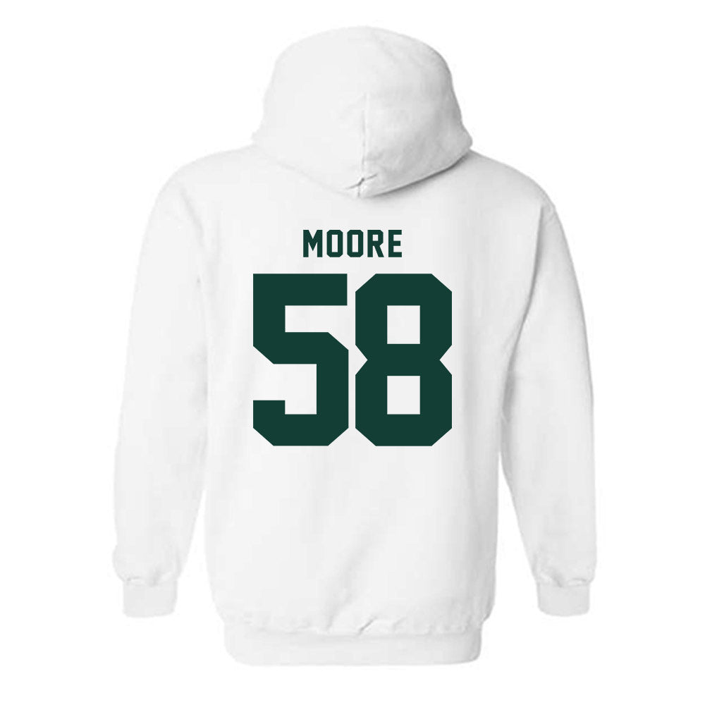 Michigan State - NCAA Football : Conner Moore - Classic Shersey Hooded Sweatshirt-1