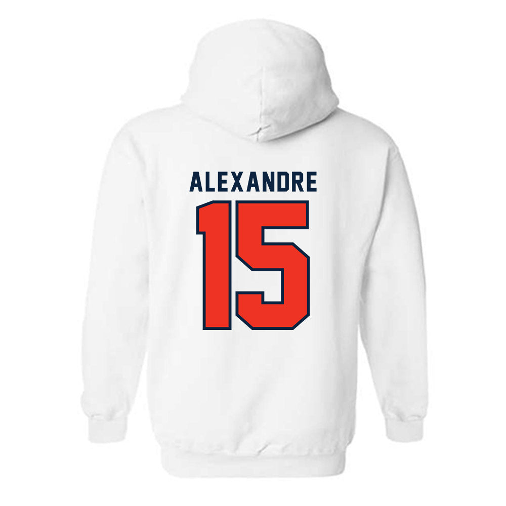 Syracuse - NCAA Men's Soccer : Guesly Alexandre - Classic Shersey Hooded Sweatshirt-1