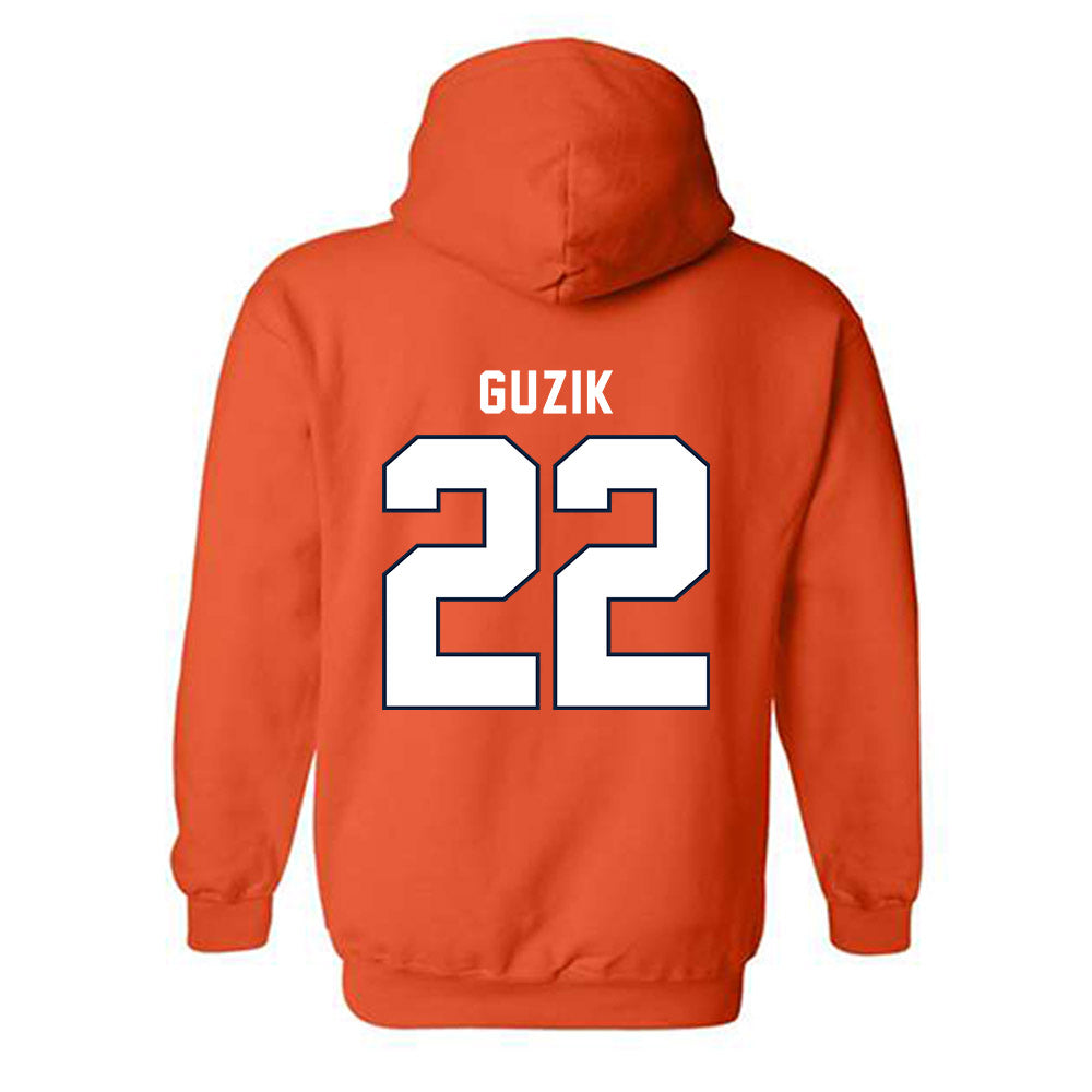 Syracuse - NCAA Women's Lacrosse : Molly Guzik - Classic Shersey Hooded Sweatshirt-1