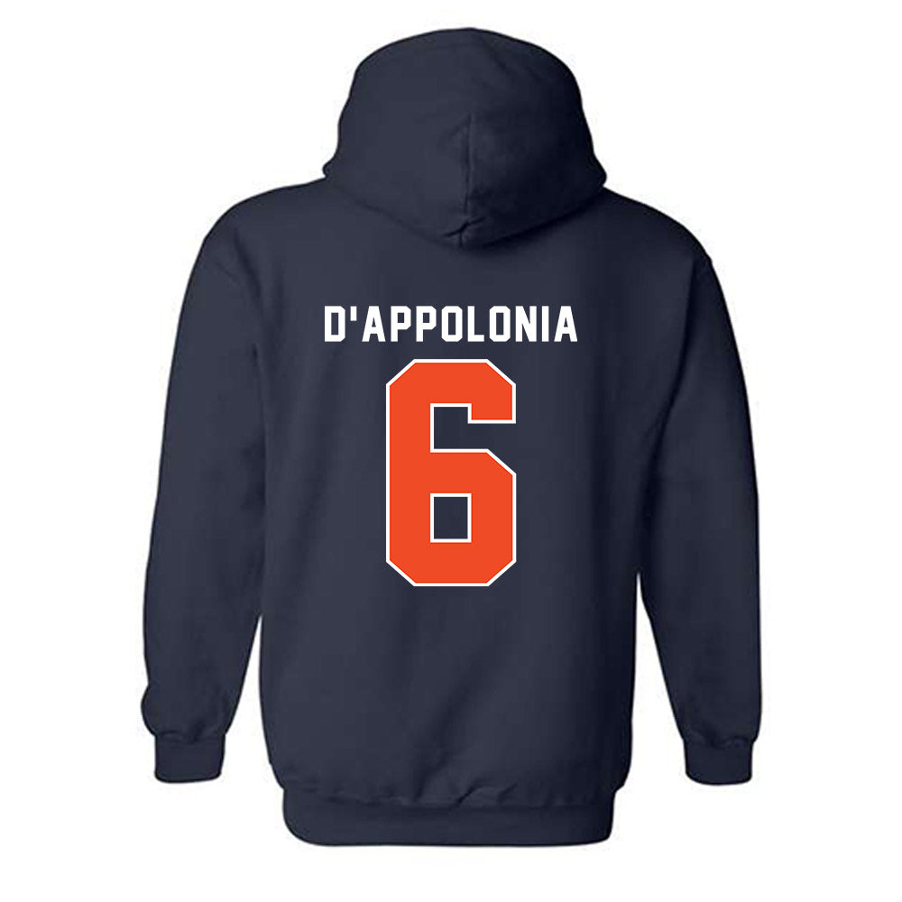 Syracuse - NCAA Football : Chris D'Appolonia - Classic Shersey Hooded Sweatshirt-1