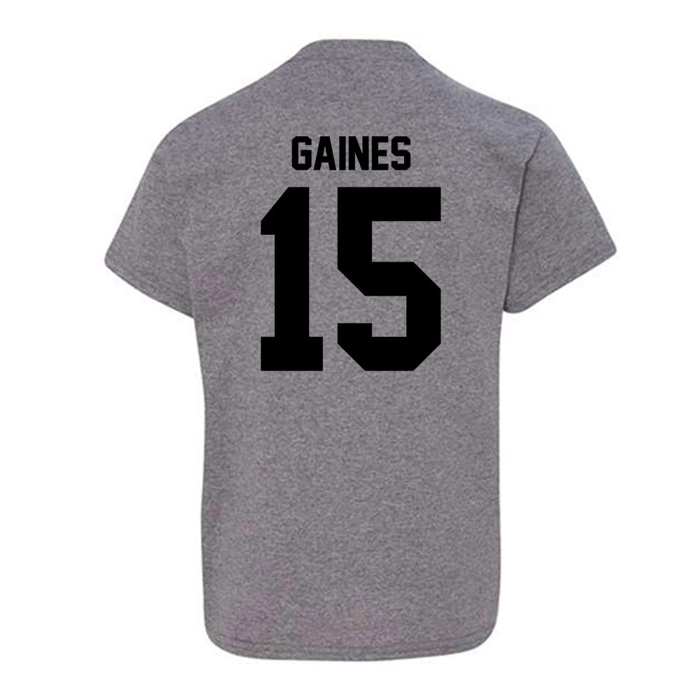 Pitt State - NCAA Football : Daijon Gaines - Youth T-Shirt-3