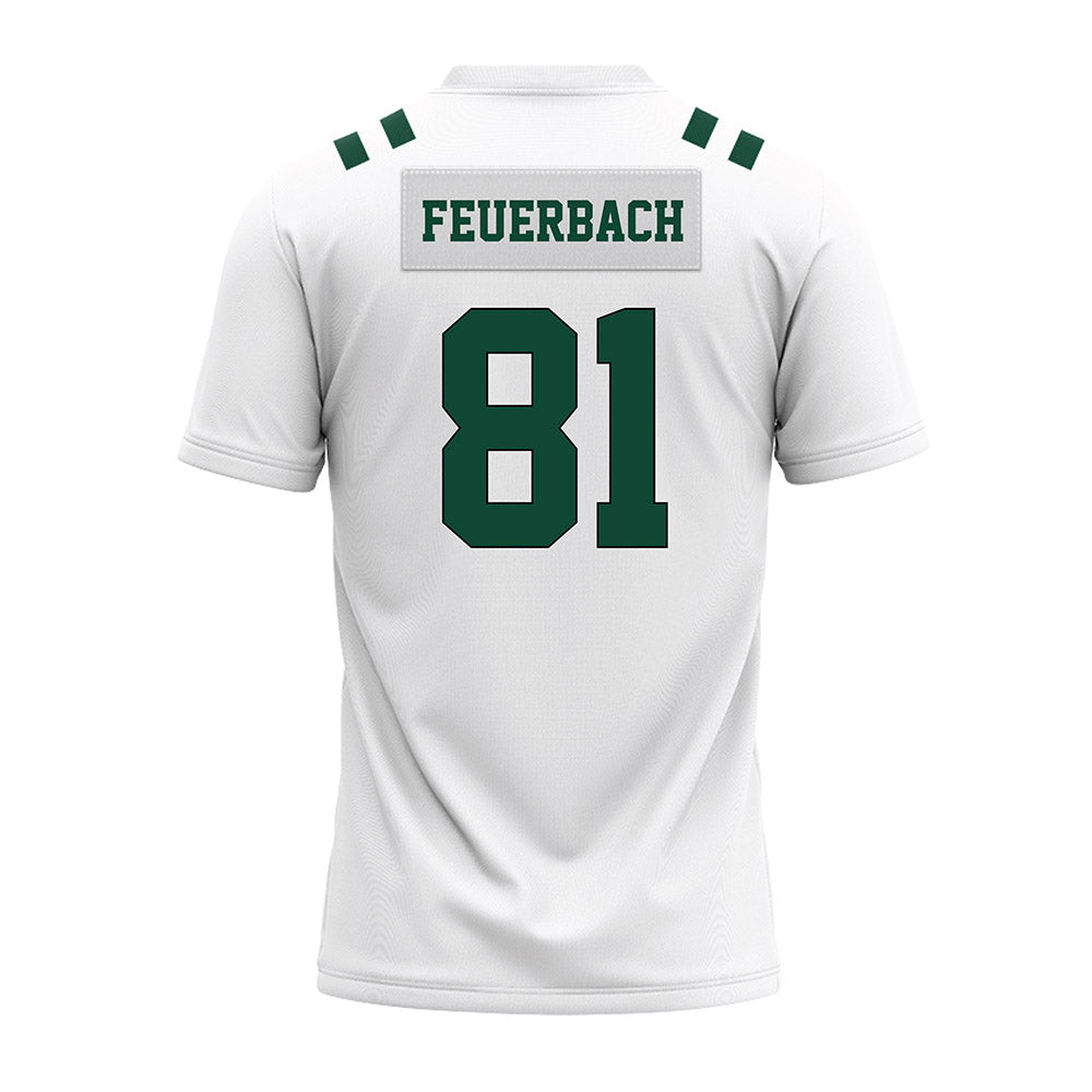 Portland State - NCAA Football : Josh Feuerbach - White Premium Football Jersey-1