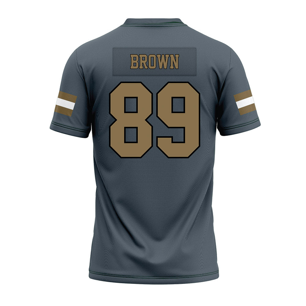 UNC Pembroke - NCAA Football : Malik Brown - Premium Football Jersey-1