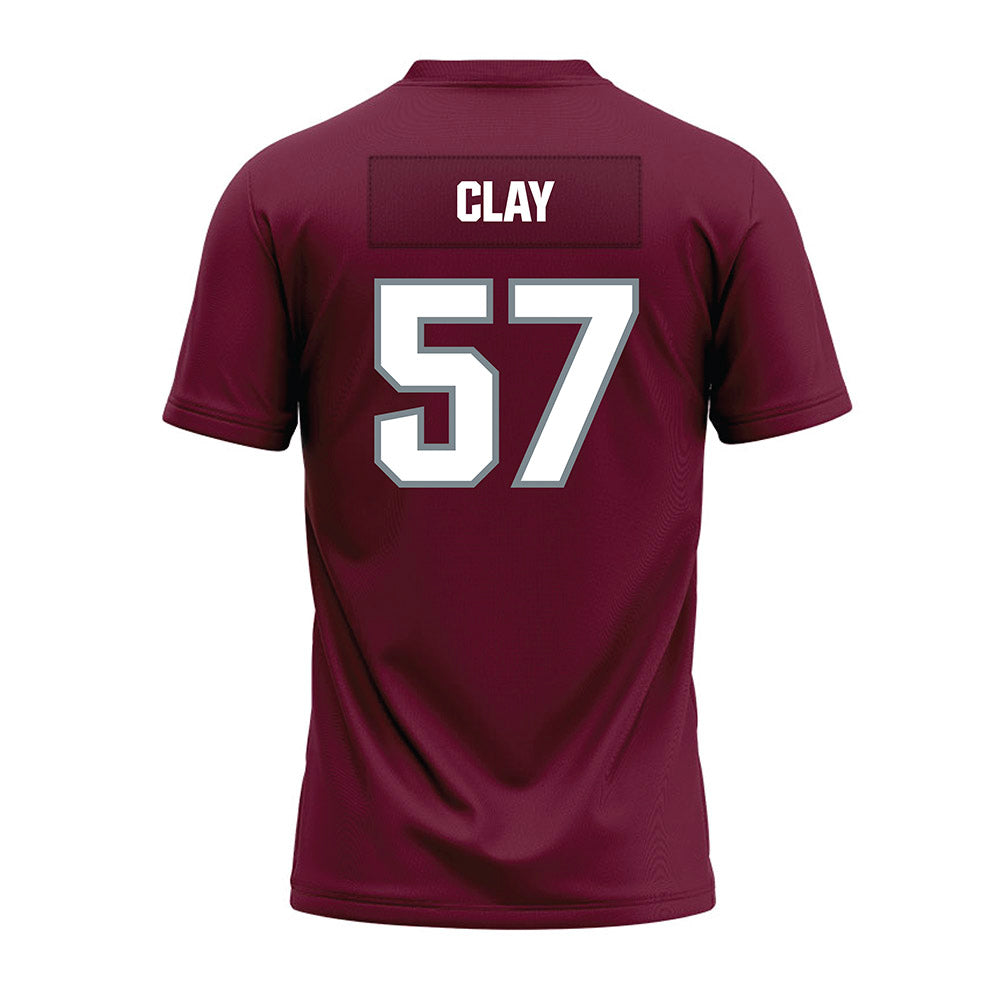 SIU Carbondale - NCAA Football : Kaden Clay - Premium Football Jersey-1