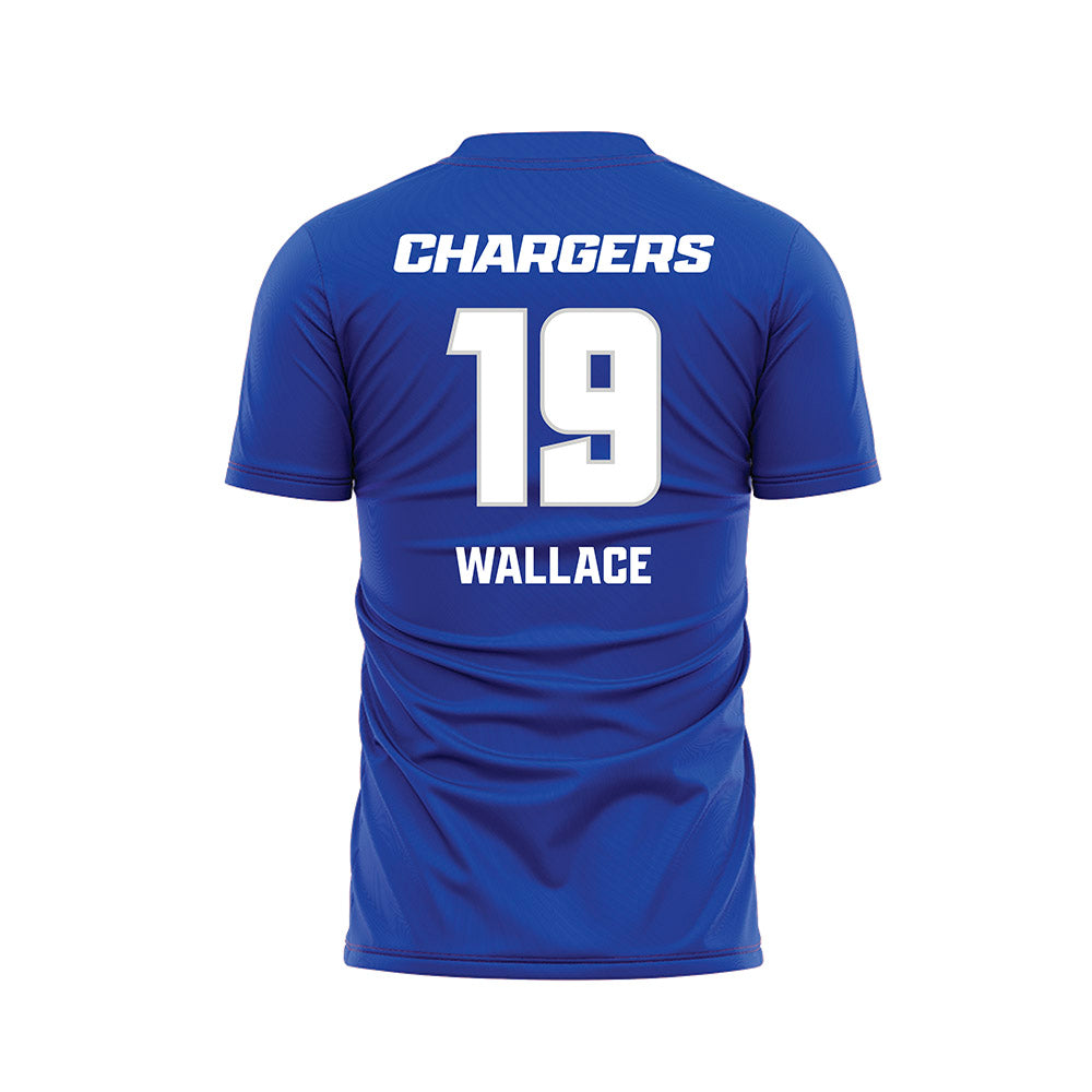 UAH - NCAA Women's Soccer : Anna Kate Wallace - Blue Soccer Jersey-1