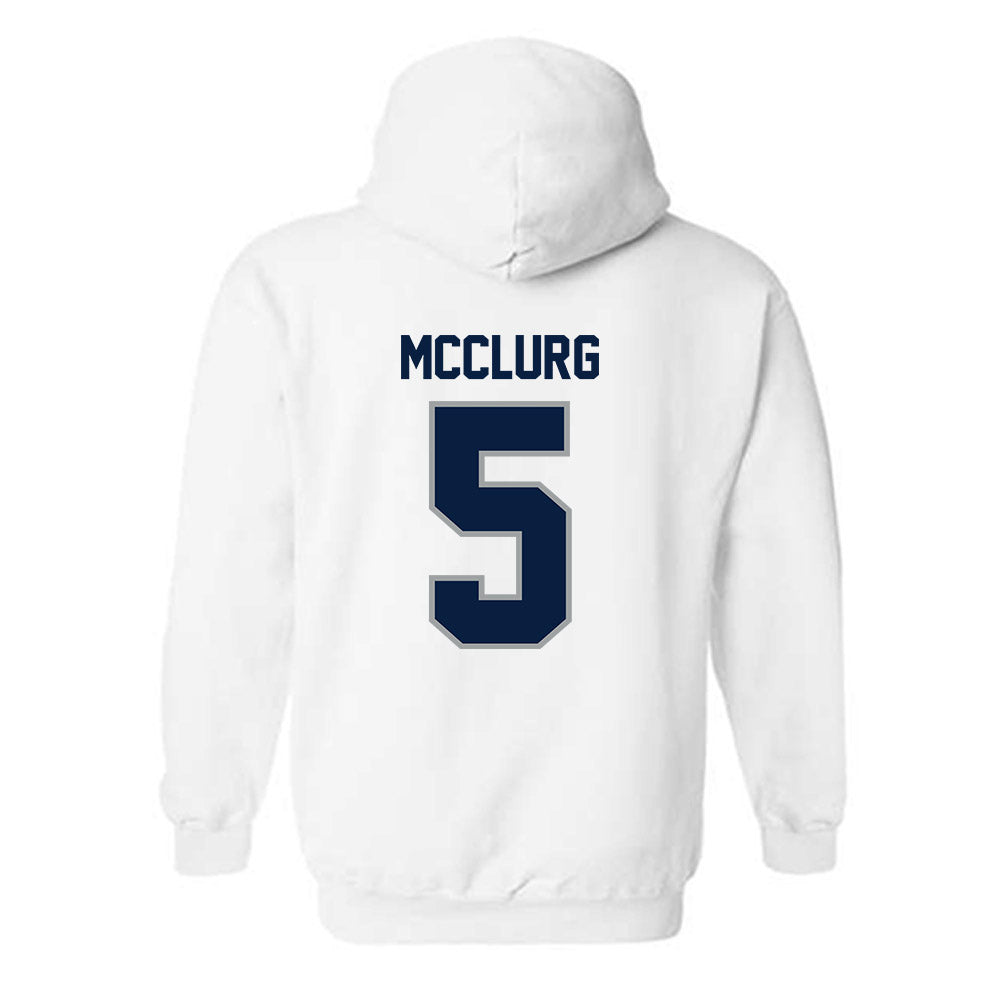 Longwood - NCAA Men's Basketball : Kadin McClurg - Classic Shersey Hooded Sweatshirt-1