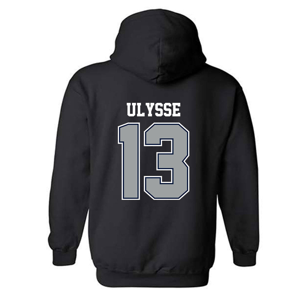 Longwood - NCAA Women's Basketball : Frances Ulysse - Classic Shersey Hooded Sweatshirt-1