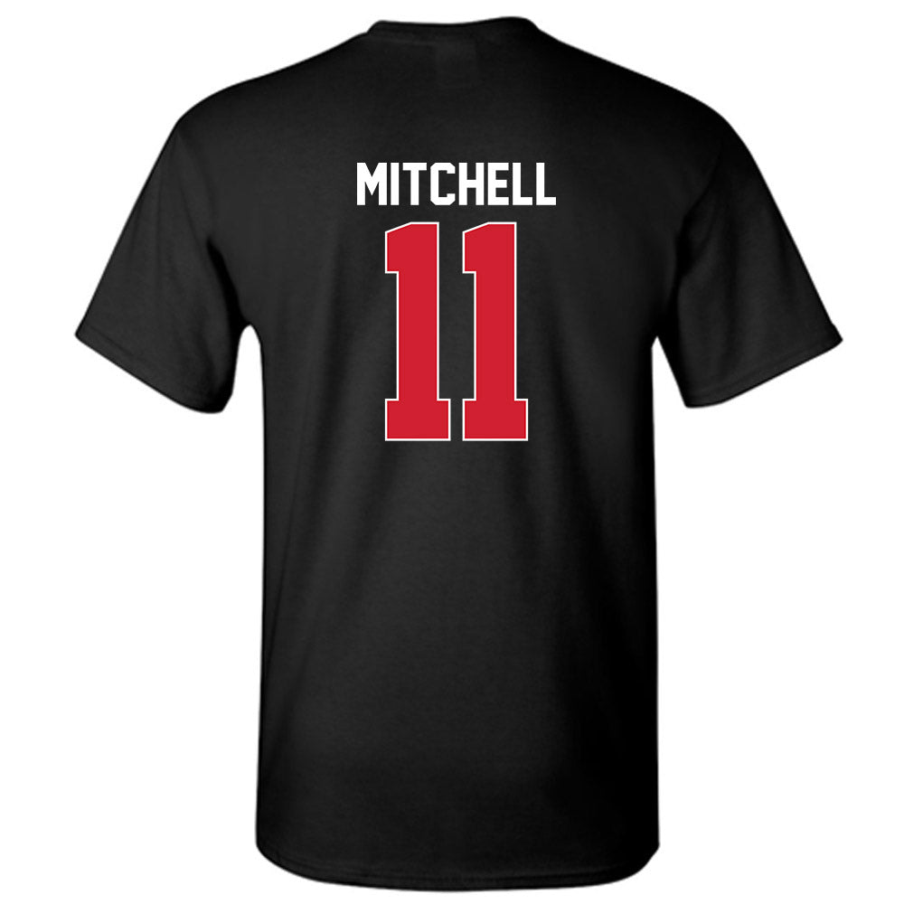Rutgers - NCAA Softball : Mia Mitchell - Phase 1 Shersey T-Shirt-1