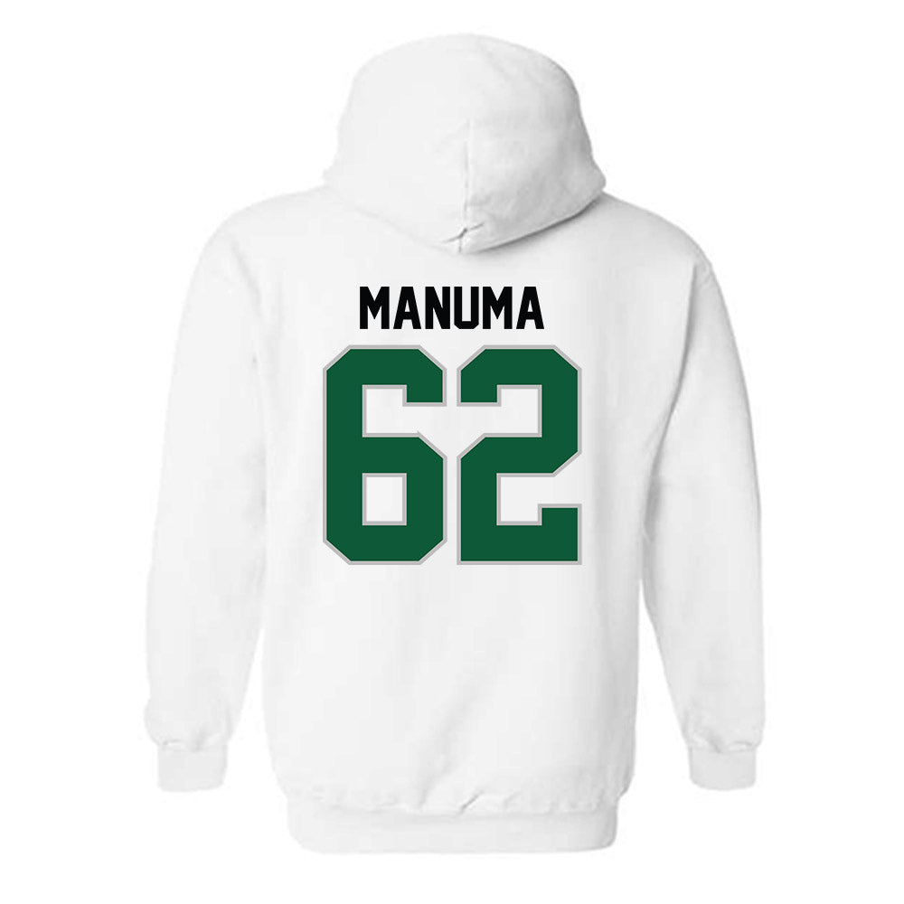Hawaii - NCAA Football : Lautaimi Manuma - Hooded Sweatshirt-1