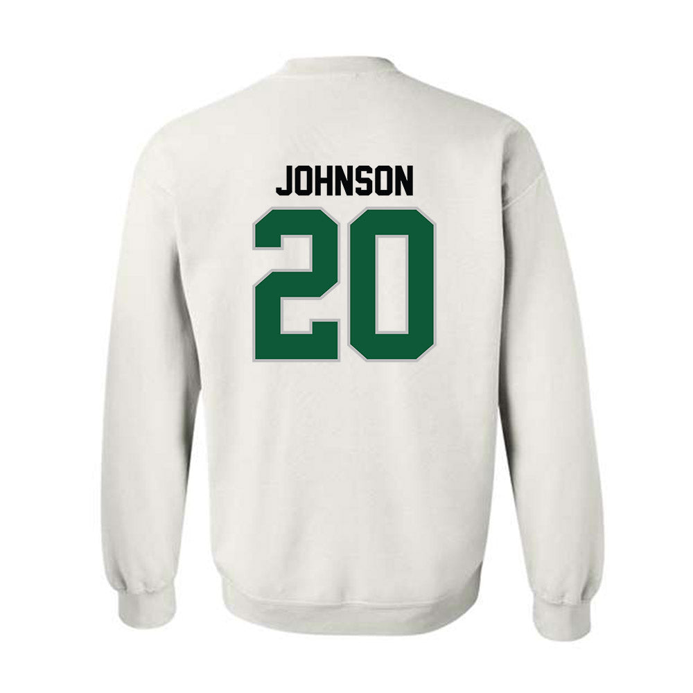 Hawaii - NCAA Men's Basketball : Isaac Johnson - Classic Shersey Crewneck Sweatshirt-1