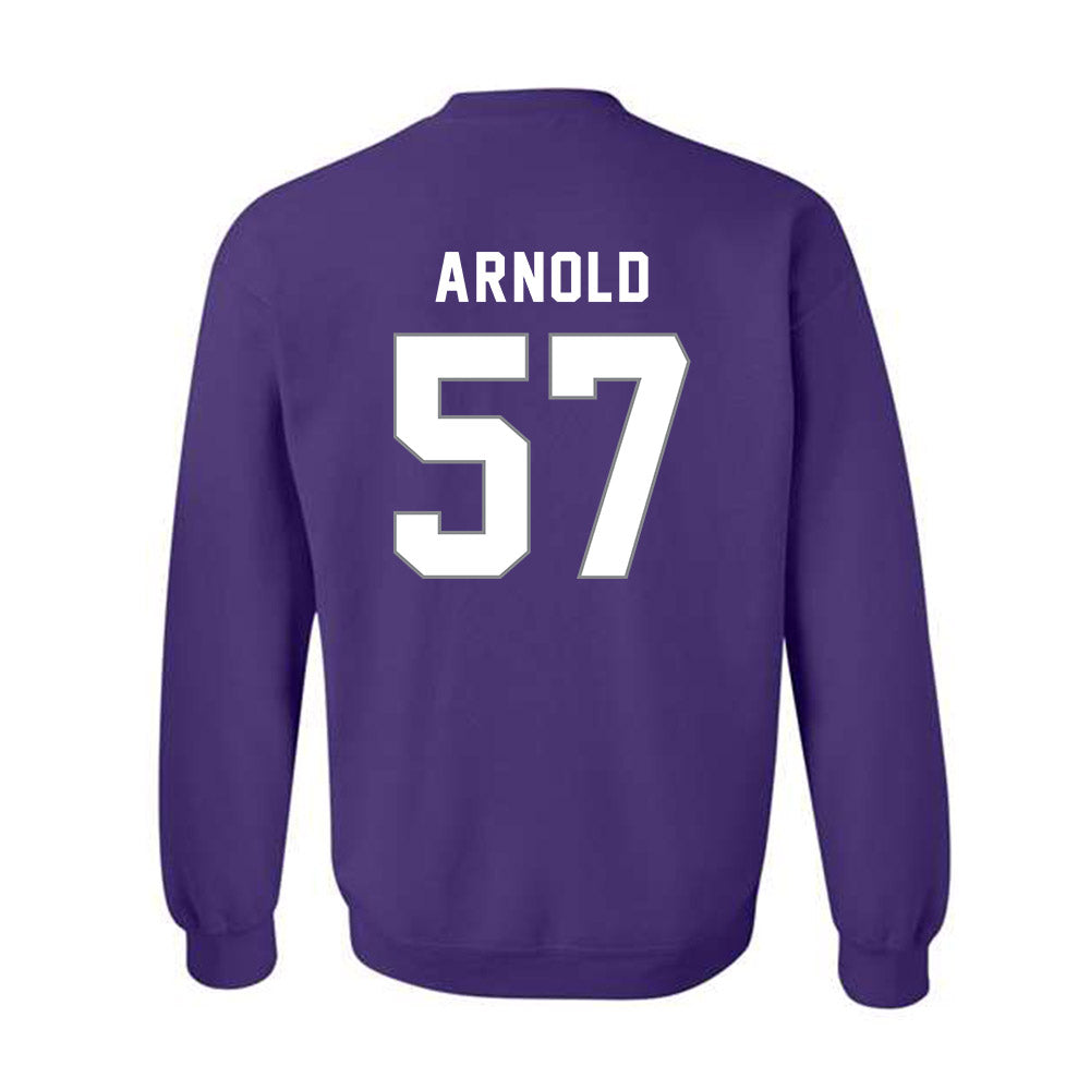 Weber - NCAA Football : Donovan Arnold - Classic Shersey Crewneck Sweatshirt-1