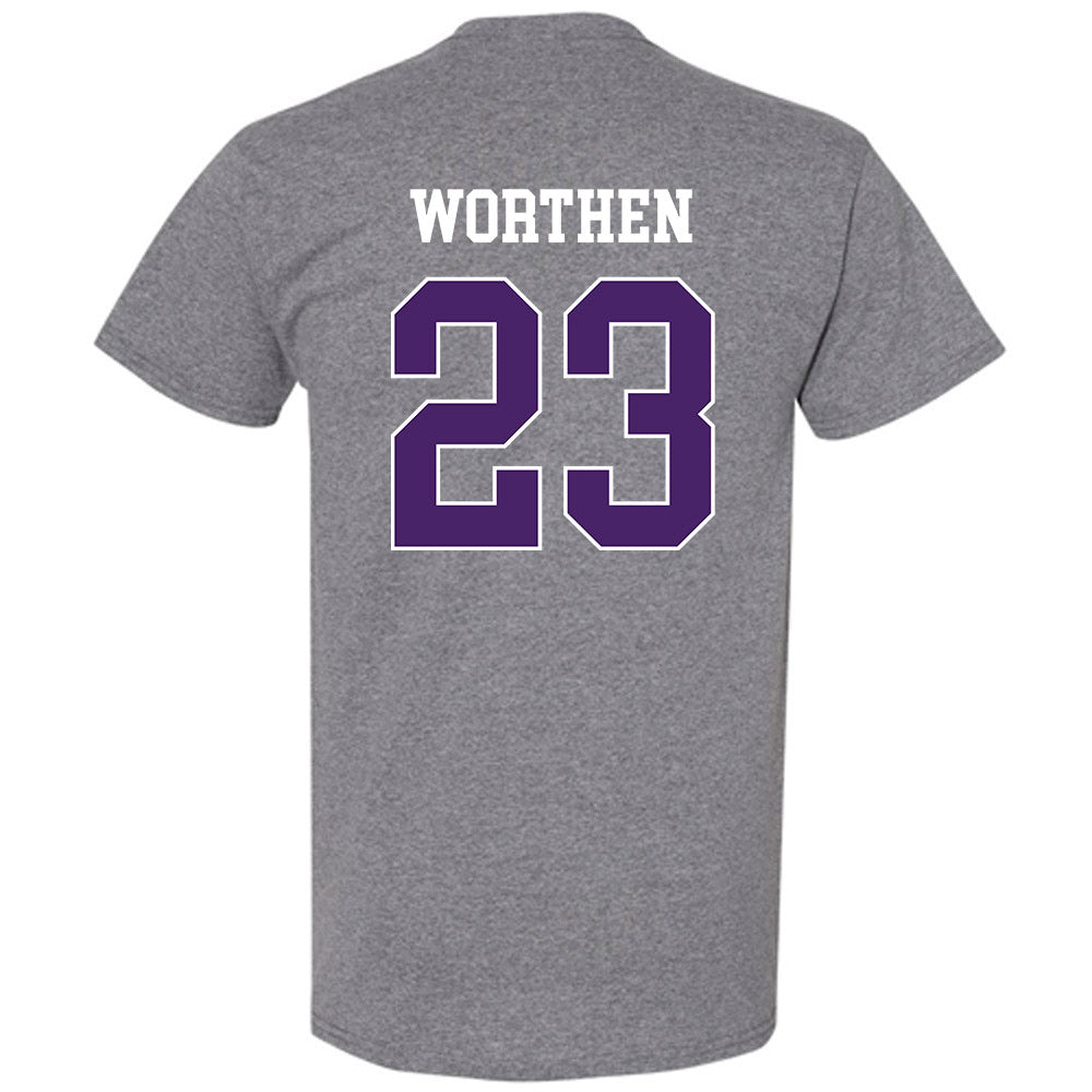 Weber - NCAA Football : Teni Worthen - Classic Shersey T-Shirt-1