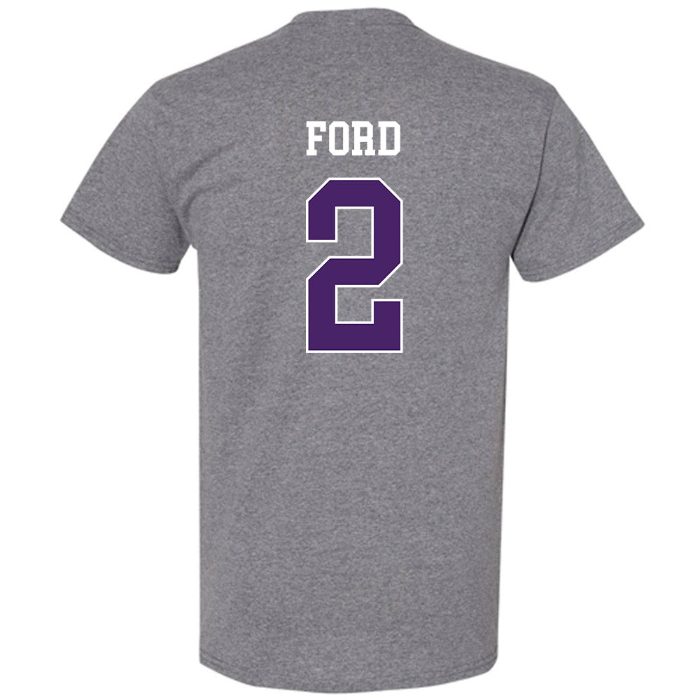 Weber - NCAA Football : Devin Ford - Classic Shersey T-Shirt-1