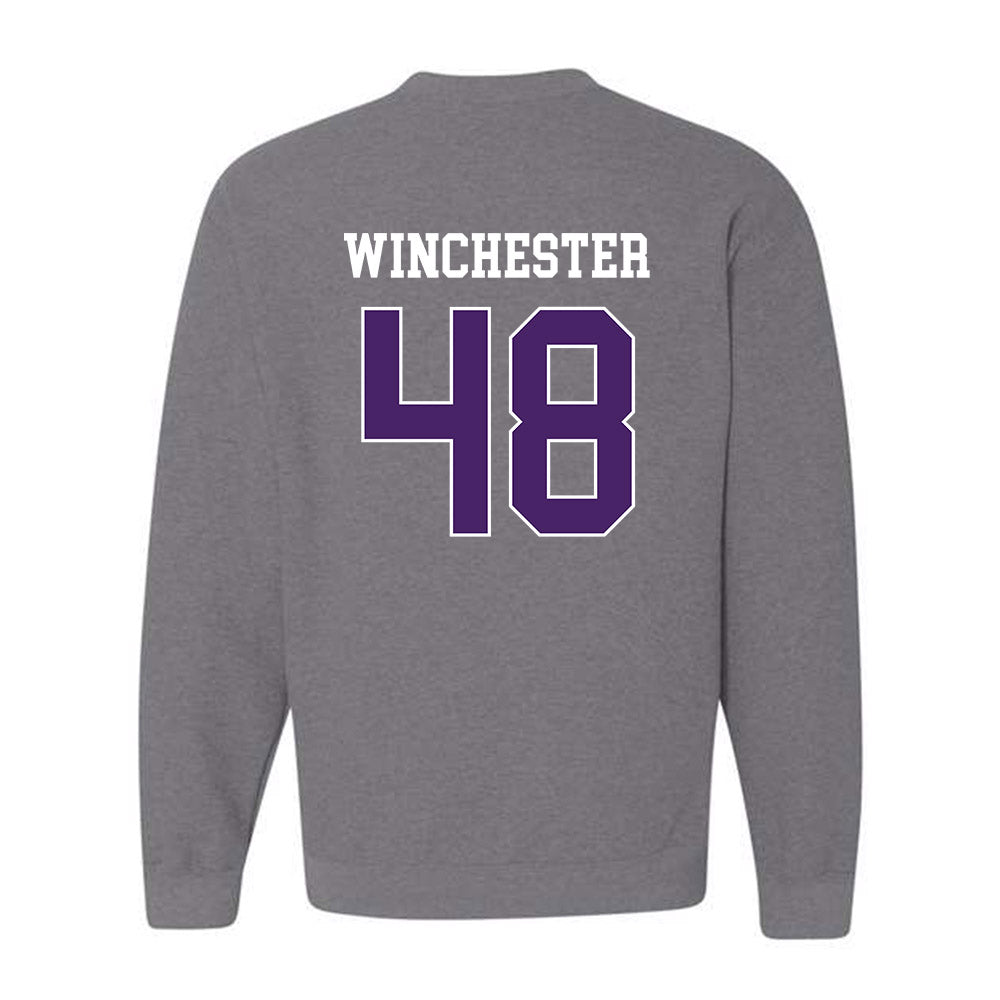 Weber - NCAA Football : Paliku Winchester - Classic Shersey Crewneck Sweatshirt-1