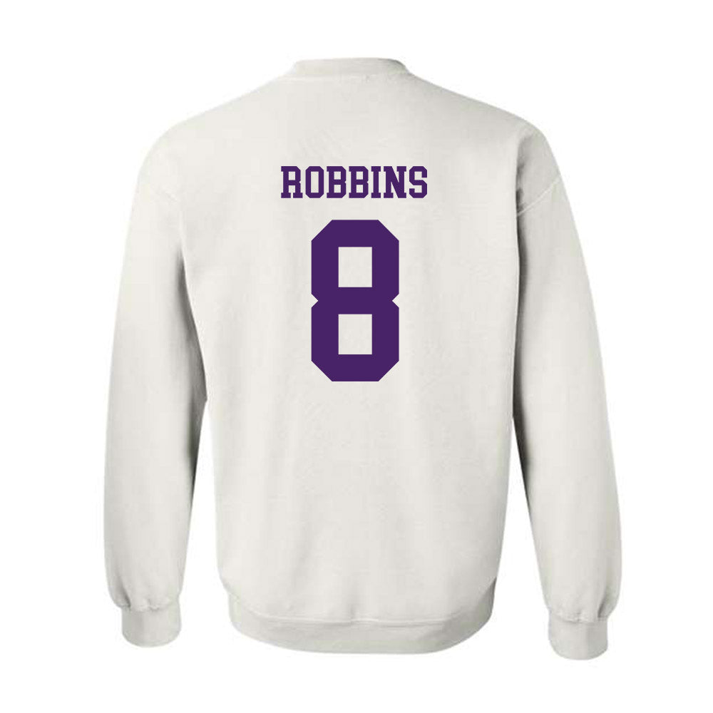 Weber - NCAA Women's Basketball : Hannah Robbins - Classic Shersey Crewneck Sweatshirt-1