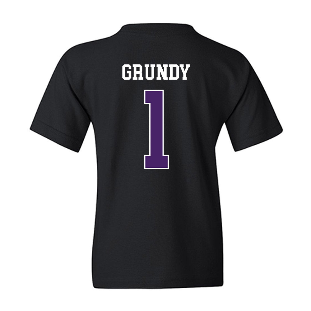 Weber - NCAA Softball : Abby Grundy - Classic Shersey Youth T-Shirt-1