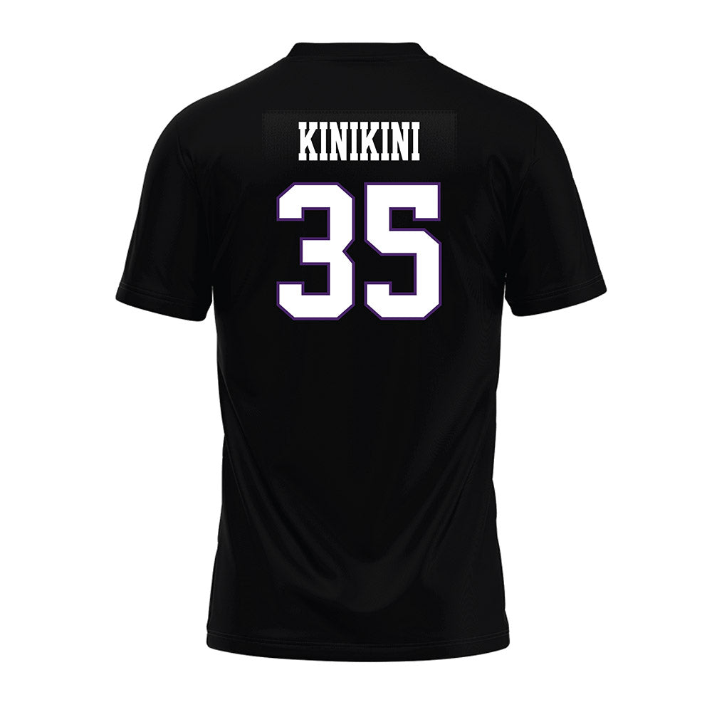 Weber - NCAA Football : Semisi Kinikini - Black Premium Football Jersey-1
