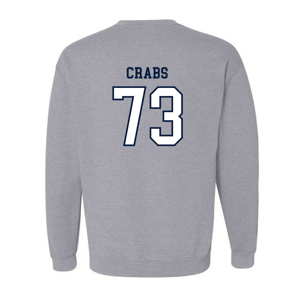 UWF - NCAA Football : Logan Crabs - Classic Shersey Crewneck Sweatshirt-1