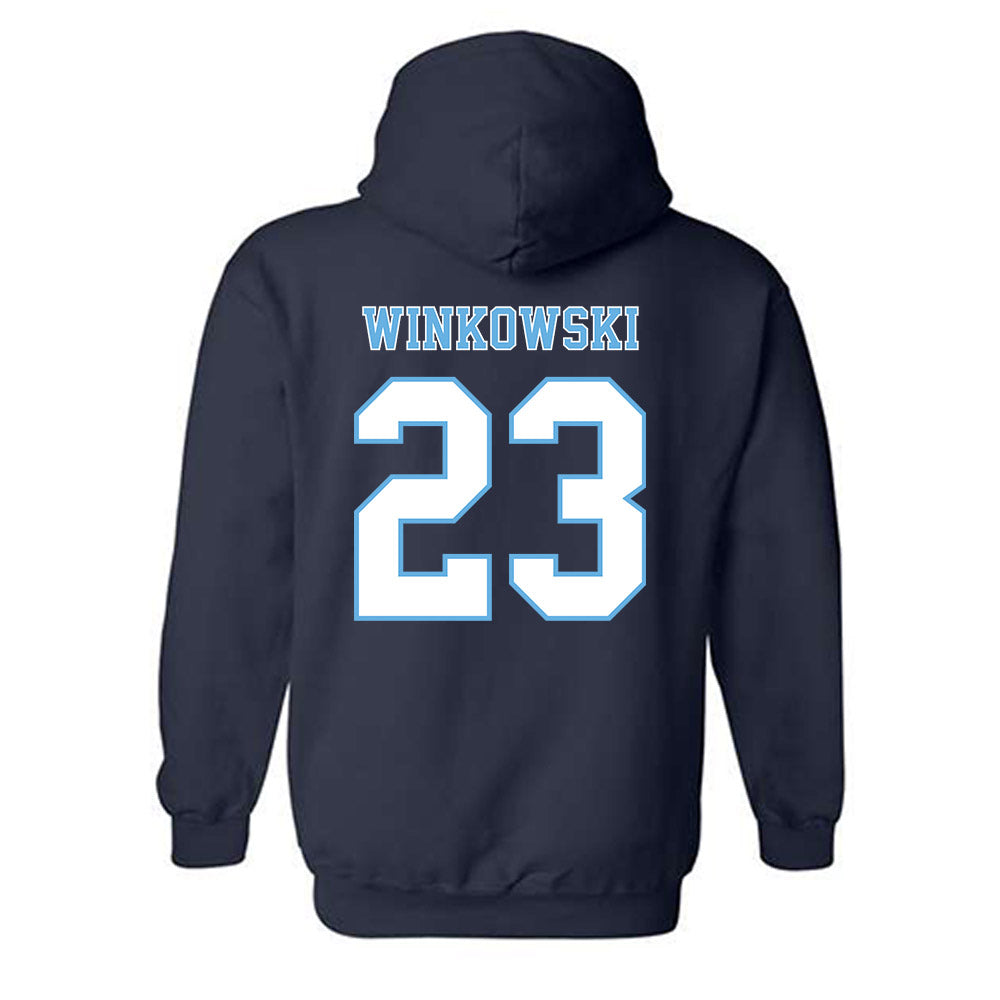 San Diego - NCAA Men's Basketball : Piotr Winkowski - Hooded Sweatshirt-1