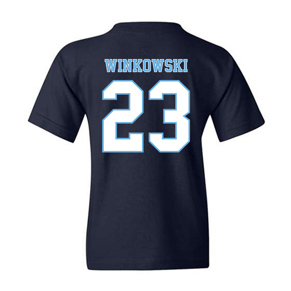 San Diego - NCAA Men's Basketball : Piotr Winkowski - Youth T-Shirt-1